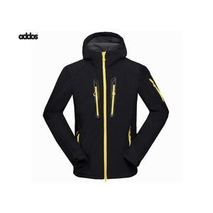 Chaqueta Softshell roja de estilo High Street para hombre, personalizable, carcasa blanda recubierta con calefacción para exteriores para servicio OEM de invierno - Product Image 6