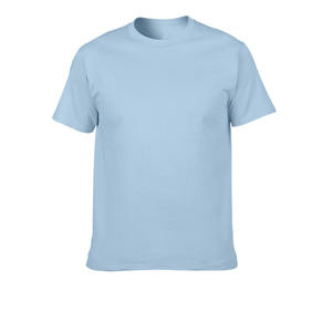 Camiseta Cultural Personalizada OEM de 180g con Bordado y Estampado, Transpirable, de Algodón Puro, Casual, de Manga Corta con Logotipo, Diseño de Color Liso - Product Image 3