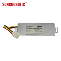 Transformateur électrique toroïdal monophasé Sunghonglic à enroulement en cuivre 220V 110V 12V DC Step Autotransformateur PV-DC20A Rectangle
