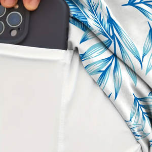 Pantalones cortos personalizados de talla grande para hombre, secado rápido y transpirable, nuevo diseño con patrón sólido, método de tejido no tejido - Product Image 4