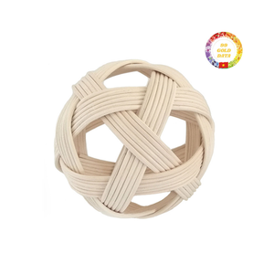 <b>Baby</b> Development Toy Handmade Rattan Ball Safe Natural Fiber Toy for Children from Vietnam - Product Image 5