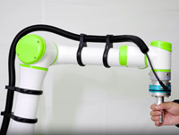Robots collaboratifs légers à 6 axes avec moteur et boîte de vitesses, cobots faciles à programmer pour ligne d'assemblage, vitesse de 3 m/s, indice de protection IP65
