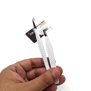 Botte mince à 90 degrés et pince d'isolation longue à 45 degrés pince à cils impression de logo personnalisé OEM durable - Product Image 6