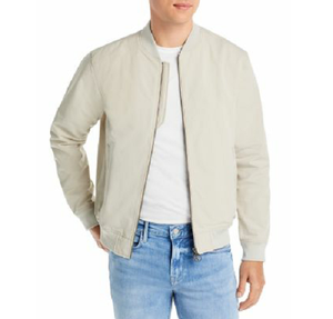 Customized Design Zipper Men Bomber Jacket Breathable Solid Color Men Winter Bomber Jacket - Product Image 6