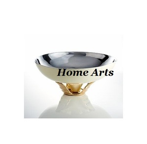 Bol décoratif en aluminium de conception classique forme ronde bol de service de nourriture de taille personnalisée par les arts à la maison - Product Image 6