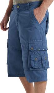 TESSUTO Pantalones Cortos para Hombre, Shorts Cargo de Secado Rápido para Senderismo, Viajes al Aire Libre con Múltiples Bolsillos para Deportes de Aventura y Pesca - Product Image 4