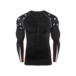 Protège-éruptions cutanées en spandex sublimé personnalisé pour les arts martiaux pour les vêtements de fitness BJJ et MMA pour la course à pied jiu jitsu pour hommes - Product Image 4