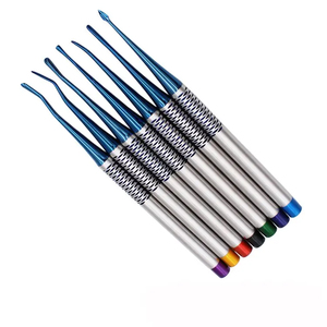 Dental Implant Luxating Root Tooth Elevator Minimally invasive 7pcs Titanium Alloy <b>Knife</b> Extraction Dentisty instrument PDL <b>set</b> - Product Image 2