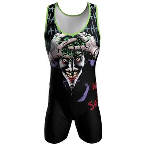 Vente en gros Nouvel arrivage de lutte personnalisé Vêtements de lutte en spandex par sublimation Singlet de lutte pour hommes, Singlet de lutte pour enfants - Product Image 5
