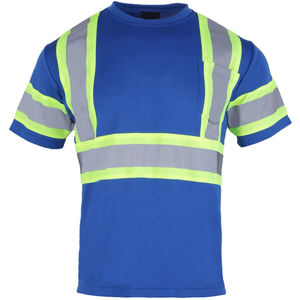 Camisetas de Seguridad para Hombre con Logotipo Personalizado, Tejido Reflectante de Alta Visibilidad para Correr, Transpirable, Hecho en Pakistán para Niños - Product Image 1