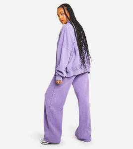 Slim Fit Hooded Casual Printed Solid <b>Pattern</b> Cotton <b>Women's</b> Tracksuit Winter Outdoor Breathable <b>Fleece</b> Pullover Streetwear OEM - Product Image 2