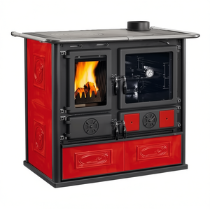 Poêle à bois Nordica ROSA VST.16 8,8 kW 5 étoiles Bordeaux Céramique 103x65x85,1 cm - Product Image 2