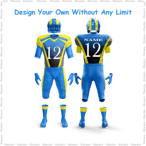 Tenue de football américain pour jeunes, ensemble uniforme de football américain, maillot de football américain pour équipes, ensembles uniformes grande taille - Product Image 5