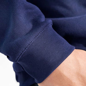 OEM 100% Cotton Men's Crewneck <b>Fleece</b> <b>Sweater</b> Oversized Embroidered Pullover 350gsm for Winter - Product Image 5