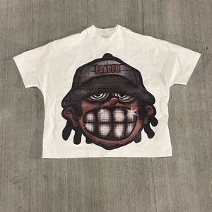 Graphic Drop Shoulder Oversized Digital Printing T-Shirts Usa Custom T Shirt Printing Fitted <b>Tshirts</b> for Men DTG T-shirt - Product Image 1