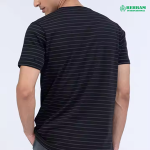 Custom Wholesale 100% Cotton Eco-Friendly Breathable Anti-Wrinkle Oversized Men <b>T</b>-<b>Shirt</b> Regular Fit Boxy Casual - Product Image 4