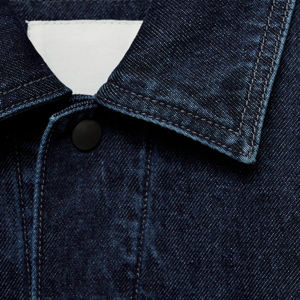 Chaqueta vaquera de moda para hombre con diseño rasgado de primavera con cuello vuelto - Product Image 6