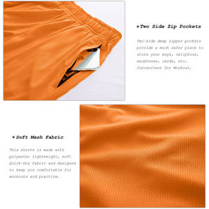 Logo personnalisé brodé été taille élastique hommes Shorts de bain Jogger 100% polyester maillot de bain maille Shorts de plage pour hommes - Product Image 4