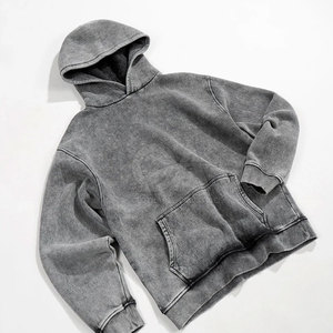 Pakistan เสื้อฮู้ดผู้ชายซักด้วยกรดระบายความร้อน - Product Image 3