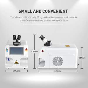 Máquina de soldadura láser para joyería de 150W con láser de 220V de escritorio Clase 1 0.39mW para anillos, colgantes, pulseras, oro de 24K - Product Image 4