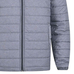 Veste matelassée décontractée d'hiver avec impression personnalisée, respirante et à séchage rapide, col montant, 100% polyester - Product Image 6