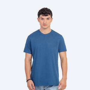 Nueva Camiseta de algodón suave 100%, diseño en blanco personalizado ecológico y transpirable para su propia impresión personalizada - Product Image 1