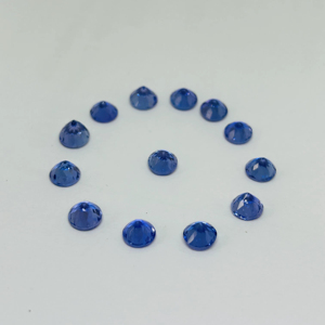 Tanzanite naturelle 5 mm, taille brillant ronde, meilleure qualité, traitée thermiquement, pierre précieuse en vrac pour la fabrication de bijoux - Product Image 3