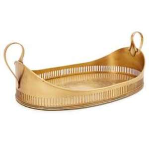 Bandejas de servicio de latón únicas con detalles artísticos adecuados tanto para uso funcional como para exhibir como pieza central - Product Image 2