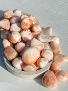 Best Selling Natural <b>Pink</b> Scolecite Crystal Tumbled Stone Rare Wholesale Feng Shui Style for Love Reiki <b>Healing</b> - Product Image 5