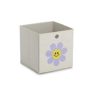 Zeller Present Storage Box Fabric <b>Baskets</b> & Bins 28x28 cm - Product Image 1