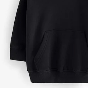 Sweat à capuche classique pour garçons, couleur unie, avec logo personnalisable, prix abordable pour les commandes en gros, prix d'usine 2026, décontracté - Product Image 3