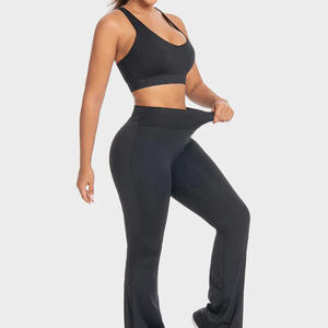 2PCS Seamless Yoga Set Long Sleeve Gym Workout Clothing <b>Women</b> Scrunch Butt <b>Leggings</b> Activewear Sets for <b>Women</b> - Product Image 4