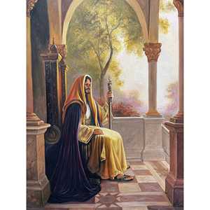 Ritratto di Gesù Dipinto a Mano 36x24 Pollici, Stile Moderno, Dipinto a Olio di Gesù, Dimensioni Personalizzabili, Arte Murale ad Acquerello per Soggiorno - Product Image 3