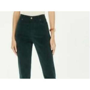 Pantaloni da donna Charter Club Lexington in velluto a coste a vita alta con controllo pancia, verdi, taglia 12 - Antirughe, a vita media, con stampa animalier - Product Image 2