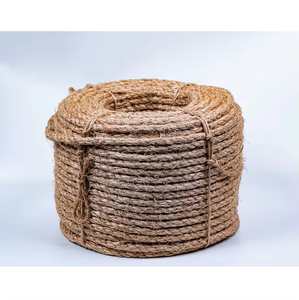 Cuerda de Manila natural fuerte, fibra flexible para reparación de manualidades de jardinería, empaquetado y varias aplicaciones al aire libre - Product Image 1
