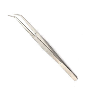 For UL Amin Best Quality Steel Dental Surgical Tweezers Forceps Manual Instrument for Medical <b>Cotton</b> Dress <b>Tissue</b> London College - Product Image 2