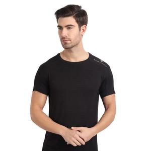 เสื้อยืดผู้ชายผ้าฝ้ายผสมไม้ไผ่คุณภาพสูง เป็นมิตรกับสิ่งแวดล้อม พร้อมคุณสมบัติต้านเชื้อแบคทีเรีย เนื้อผ้าเบาสบาย เหมาะสำหรับใส่ทำงานในออฟฟิศ - Product Image 3