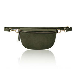 Bolso Bandolera de Piel de Ante Italiana de Primera Calidad - PS612 - Product Image 2