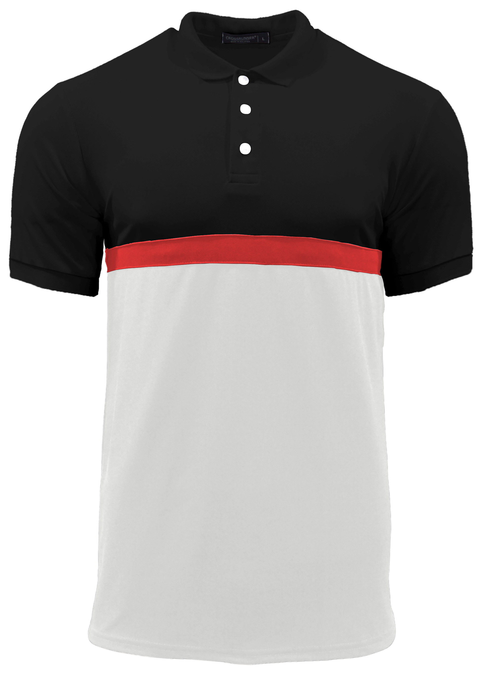 สีดำ/แดง/ขาว