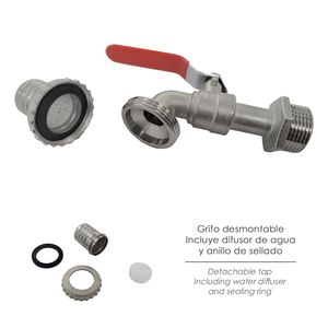 Rubinetto da Giardino Sferico 1 Pollice - Product Image 3
