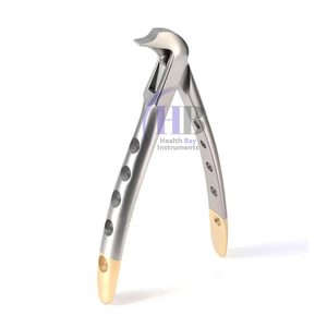 Pince à retirer les couronnes dentaires en acier inoxydable, forceps de retrait de couronnes orthodontiques, instrument dentaire professionnel, machinerie réutilisable - Product Image 2