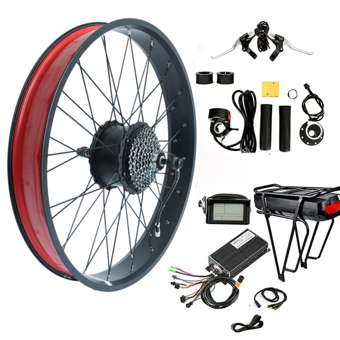 Aliexpress Ebike Fat Tire Conversion Kit Fat Electric Kit 5000w