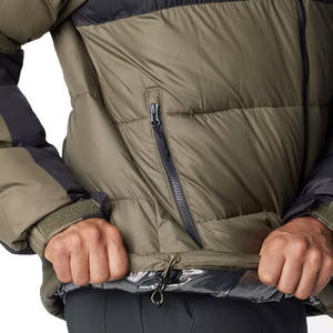 Abrigo de invierno largo de calidad superior para hombre, top de lona ligera con capucha fabricado directamente en LA High Street Quty Puffer - Product Image 6