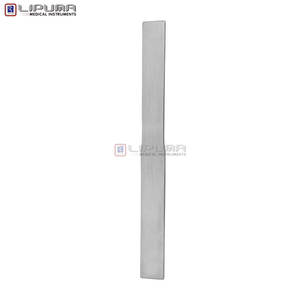 Espátulas Bend 8mm Tip, 15,5 cm de longitud Laboratorio de acero inoxidable e instrumento médico para mezclar instrumentos médicos - Product Image 2