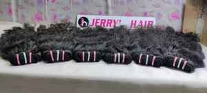 Vente en gros d'extensions de cheveux naturels vierges non traités de qualité supérieure pour temple indien machine de génie brut double trame nouvelles extensions de cheveux humains - Product Image 5