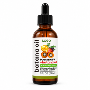 Huile de croissance capillaire Pure Batana avec extrait de romarin et huile de ricin noire, coenzyme Q10, traitement du cuir chevelu pour hommes et femmes - Product Image 1