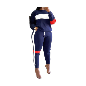 2025 logotipo personalizado mujer 2 piezas de talla grande con capucha encaje chándal Jogger chándal patrón de botones diseño con paneles 100% algodón - Product Image 1