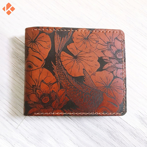 ผู้ผลิตใหม่กระเป๋าสตางค์ที่กําหนดเองกระเป๋าสตางค์หนังผู้ชายแฟชั่นล่าสุดกระเป๋าสตางค์หนังผู้ชายอินเทรนด์ - Product Image 2