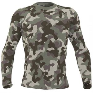 Meilleurs vêtements de qualité pour hommes Sublimation Long Sleeve Fitness Camo Compression Shirt MMA Rash guards - Product Image 4