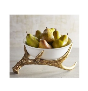 ชามเสิร์ฟอาหารและของหวานทำจากสเตนเลสสตีลเคลือบเงาสำหรับตกแต่งบนโต๊ะ - Product Image 4